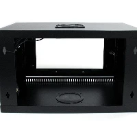 StarTech.com 6U 19in Wallmount Server Rack Cabinet with Acrylic Door, Wall mounted rack, 6U, 50 kg, Key lock, 10.5 kg, Black