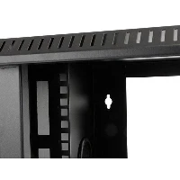 StarTech.com 6U 19in Wallmount Server Rack Cabinet with Acrylic Door, Wall mounted rack, 6U, 50 kg, Key lock, 10.5 kg, Black