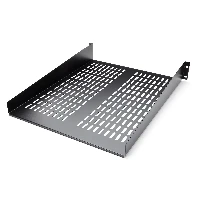 StarTech.com 2U Server Rack Shelf - Universal Vented Rack Mount Cantilever Tray for 19