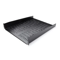 StarTech.com 2U Server Rack Shelf - Universal Vented Rack Mount Cantilever Tray for 19