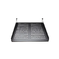 StarTech.com 2U Server Rack Shelf - Universal Vented Rack Mount Cantilever Tray for 19