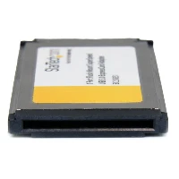 StarTech.com 1 Port Flush Mount ExpressCard SuperSpeed USB 3.0 Card Adapter with UASP Support, ExpressCard, USB 3.2 Gen 1 (3.1 Gen 1), Black, Silver, CE, FCC, TAA, REACH, Renesas/NEC - PD720202, 5 Gbit/s