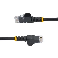 StarTech.com Cat5e Ethernet Patch Cable with Snagless RJ45 Connectors - 10 m, Black, 10 m, Cat5e, U/UTP (UTP), RJ-45, RJ-45