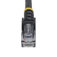 StarTech.com Cat5e Ethernet Patch Cable with Snagless RJ45 Connectors - 10 m, Black, 10 m, Cat5e, U/UTP (UTP), RJ-45, RJ-45