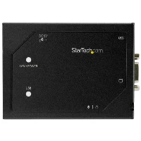 StarTech.com VGA-Over-IP Extender - 1920 x 1200, 1920 x 1200 pixels, AV transmitter, 100 m, Wired, Black