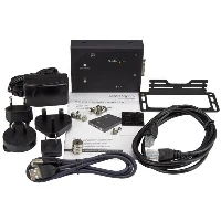 StarTech.com VGA-Over-IP Extender - 1920 x 1200, 1920 x 1200 pixels, AV transmitter, 100 m, Wired, Black
