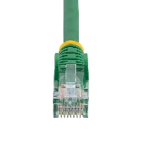 StarTech.com Cat5e Ethernet Patch Cable with Snagless RJ45 Connectors - 5 m, Green, 5 m, Cat5e, U/UTP (UTP), RJ-45, RJ-45