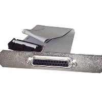 StarTech.com 16in DB25 Parallel Female to IDC 26 Pin Header Slot Plate, DB-25, IDC, 0.4 m, Grey