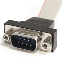 StarTech.com 16in 9 Pin Serial Male to 10 Pin Motherboard Header Panel Mount Cable, Grey, 0.4064 m, DB-9, IDC, Male, Female