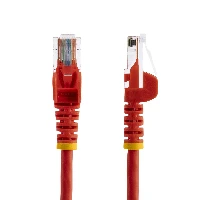 StarTech.com Cat5e Ethernet Patch Cable with Snagless RJ45 Connectors - 5 m, Red, 5 m, Cat5e, U/UTP (UTP), RJ-45, RJ-45