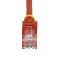 StarTech.com Cat5e Ethernet Patch Cable with Snagless RJ45 Connectors - 5 m, Red, 5 m, Cat5e, U/UTP (UTP), RJ-45, RJ-45