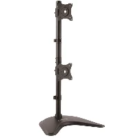 StarTech.com Dual-Monitor Stand - Vertical, Freestanding, 10 kg, 33 cm (13