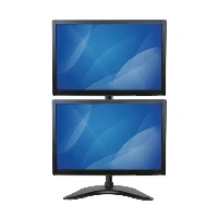 StarTech.com Dual-Monitor Stand - Vertical, Freestanding, 10 kg, 33 cm (13
