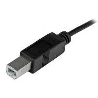 StarTech.com USB-C to USB-B Cable - M/M - 1m (3ft) - USB 2.0, 1 m, USB C, USB B, USB 2.0, Male/Male, Black