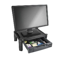StarTech.com Monitor Riser - Drawer - Height Adjustable, Freestanding, 10 kg, 33 cm (13