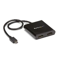StarTech.com 2-Port Multi Monitor Adapter - USB-C to 2x HDMI Video Splitter - USB Type-C to HDMI MST Hub - Dual 4K 30Hz or 1080p 60Hz - Thunderbolt 3 Compatible - Windows Only, USB Type-C, HDMI output, 3840 x 2160 pixels