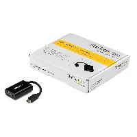 StarTech.com USB C to VGA Adapter with Power Delivery - 1080p USB Type-C to VGA Monitor Video Converter w/ Charging - 60W PD Pass-Through - Thunderbolt 3 Compatible - Black, USB Type-C, VGA (D-Sub) output, 2048 x 1280 pixels