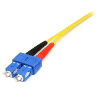 StarTech.com Fiber Optic Cable - Single-Mode Duplex 9/125 - LSZH - LC/SC - 10 m, 10 m, OS1, LC, SC