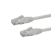 StarTech.com 7m CAT6 Ethernet Cable - White CAT 6 Gigabit Ethernet Wire -650MHz 100W PoE RJ45 UTP Network/Patch Cord Snagless w/Strain Relief Fluke Tested/Wiring is UL Certified/TIA, 7 m, Cat6, U/UTP (UTP), RJ-45, RJ-45