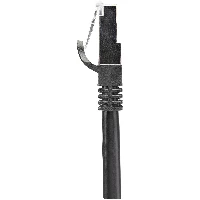 StarTech.com Cat6 Patch Cable - Shielded (SFTP) - 1 m, Black, 1 m, Cat6, SF/UTP (S-FTP), RJ-45, RJ-45