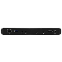 StarTech.com Thunderbolt 3 Dual-4K Docking Station for Laptops - Mac and Windows - Thunderbolt 3 Dock for MacBook Pro, Wired, Thunderbolt 3, 3.5 mm, 10,100,1000 Mbit/s, IEEE 802.3, IEEE 802.3ab, IEEE 802.3u, Black, Grey