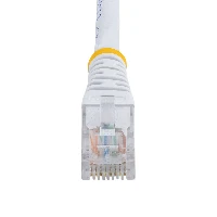StarTech.com 15m Cat5e White Molded RJ45 UTP Cat 5e Patch Cable - 15 m Patch Cord, 15 m, Cat5e, U/UTP (UTP), RJ-45, RJ-45