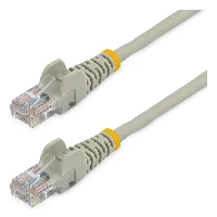 StarTech.com Cat5e Patch Cable with Snagless RJ45 Connectors - 15m, Gray, 15 m, Cat5e, U/UTP (UTP), RJ-45, RJ-45