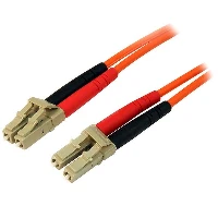 StarTech.com Fiber Optic Cable - Multimode Duplex 50/125 - LSZH - LC/LC - 2 m, 2 m, OM2, LC, LC