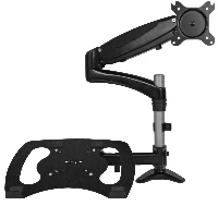 StarTech.com Desk-Mount Monitor Arm with Laptop Stand - Full Motion - Articulating, Clamp, 8 kg, 38.1 cm (15