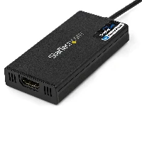 StarTech.com USB 3.0 to HDMI Adapter - 4K 30Hz Ultra HD - DisplayLink Certified - USB Type-A to HDMI Display Adapter Converter for Monitor - External Video & Graphics Card - Mac & Windows, 3.2 Gen 1 (3.1 Gen 1), USB Type-A, HDMI output, 3840 x 2160 pixels