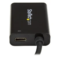 StarTech.com USB C to HDMI 2.0 Adapter with Power Delivery - 4K 60Hz USB Type-C to HDMI Display Video Converter - 60W PD Pass-Through Charging Port - Thunderbolt 3 Compatible - Black, USB Type-C, HDMI output, 3840 x 2160 pixels
