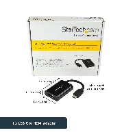 StarTech.com USB C to HDMI 2.0 Adapter with Power Delivery - 4K 60Hz USB Type-C to HDMI Display Video Converter - 60W PD Pass-Through Charging Port - Thunderbolt 3 Compatible - Black, USB Type-C, HDMI output, 3840 x 2160 pixels