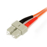 StarTech.com Fiber Optic Cable - Multimode Duplex 62.5/125 - LSZH - LC/SC - 2 m, 2 m, OM1, LC, SC