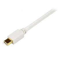 StarTech.com 6 ft Mini DisplayPort to DVI Adapter Converter Cable  Mini DP to DVI 1920x1200 - White, 1.8 m, mini DisplayPort, DVI-D, Male, Male, Straight