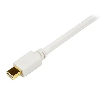 StarTech.com 3 ft Mini DisplayPort to DVI Adapter Converter Cable  Mini DP to DVI 1920x1200 - White, 0.9 m, mini DisplayPort, DVI-D, Male, Male, Straight