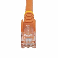 StarTech.com 3m CAT6 Ethernet Cable - Orange CAT 6 Gigabit Ethernet Wire -650MHz 100W PoE RJ45 UTP Network/Patch Cord Snagless w/Strain Relief Fluke Tested/Wiring is UL Certified/TIA, 3 m, Cat6, U/UTP (UTP), RJ-45, RJ-45