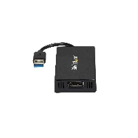 StarTech.com USB 3.0 to DisplayPort Adapter - DisplayLink Certified - 4K 30Hz, 3.2 Gen 1 (3.1 Gen 1), USB Type-A, DisplayPort output, 3840 x 2160 pixels