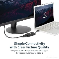 StarTech.com USB 3.0 to DisplayPort Adapter - DisplayLink Certified - 4K 30Hz, 3.2 Gen 1 (3.1 Gen 1), USB Type-A, DisplayPort output, 3840 x 2160 pixels
