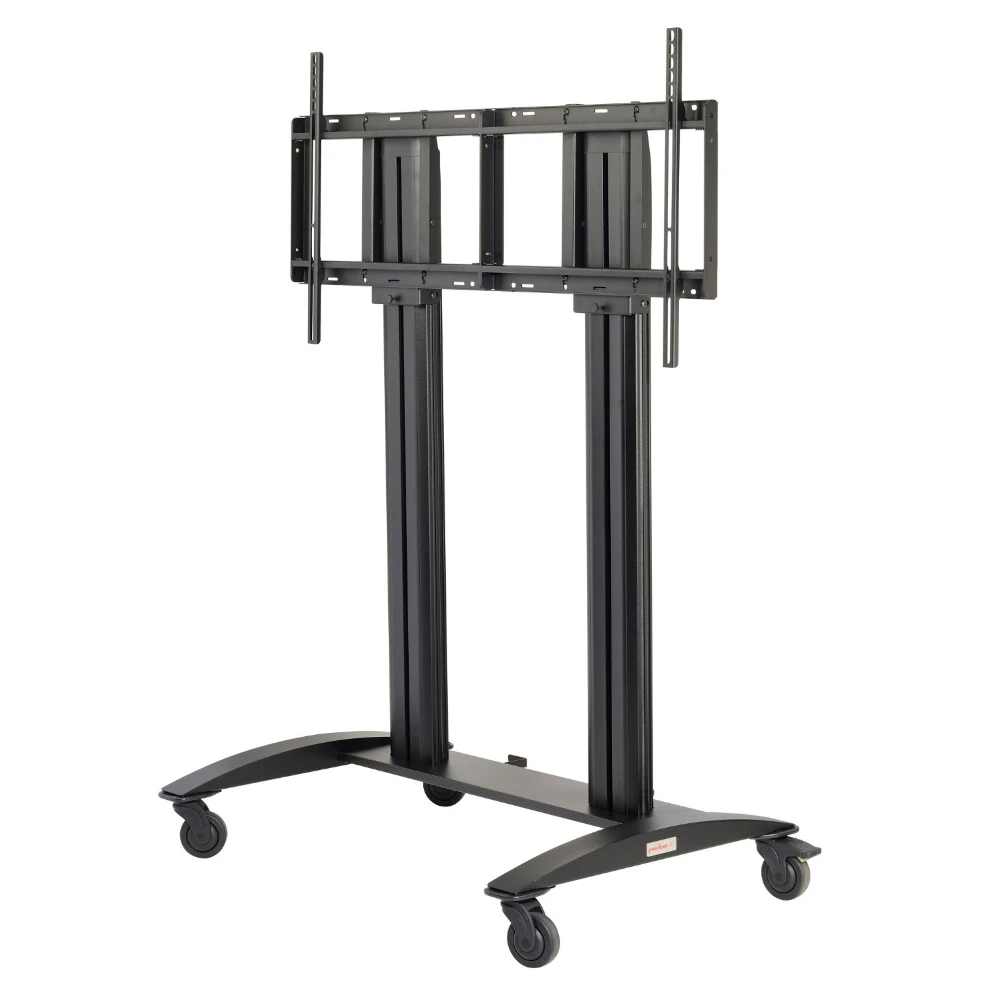 Peerless SmartMount, Multimedia cart, Black, 136.1 kg, 139.7 cm (55