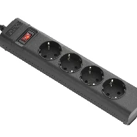 APC PZ42IZ-GR, Basic, Horizontal/Vertical, Black, 4 AC outlet(s), Type F, C14 coupler