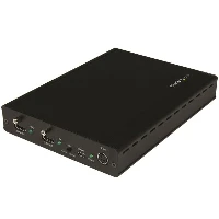 StarTech.com 3 Way HDMI Splitter - HDBaseT Extender Kit w/ 3 Receivers - 1x3 HDMI over CAT5e / CAT6 Splitter - 3 Port HDBaseT HDMI Extender - Up to 4K (ST124HDBT) StarTech.com 3-Port HDBaseT Extender Kit with 3 Receivers - 1x3 HDMI over CAT5e Splitter - Up to 4K. Type AV transmitter & receiver, Maximum resolution 4096 x 2160 pixels, Cable types supported Cat5e, Cat6, Cat7. AC input voltage 100 - 240 V, Operating voltage 24 V, Input current 1.5 A. Width 145 mm, Depth 200 mm, Height 30 