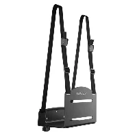 StarTech.com CPU Mount - Adjustable Computer Wall Mount, Wall-mounted CPU holder, Universal, 10 kg, Black, Steel, Vertical