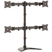StarTech.com Quad-Monitor Desktop Stand - Articulating, Freestanding, 8 kg, 33 cm (13