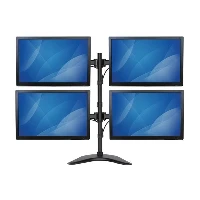 StarTech.com Quad-Monitor Desktop Stand - Articulating, Freestanding, 8 kg, 33 cm (13