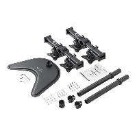 StarTech.com Quad-Monitor Desktop Stand - Articulating, Freestanding, 8 kg, 33 cm (13