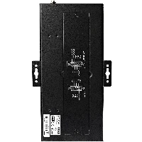 StarTech.com 8 Port Serial Hub USB to RS232/RS485/RS422 Adapter - Industrial USB 2.0 to DB9 Serial Converter Hub - IP30 Rated - Din Rail Mountable Metal Serial Hub - 15kV ESD Protection, USB 2.0, Serial, Black, Steel, Power, AC