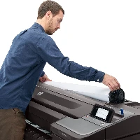 HP Designjet Z6 44-in PostScript Printer, Thermal inkjet, 2400 x 1200 DPI, CALS G4, JPEG, HP-GL/2, HP-RTL, PDF 1.7, PostScript 3, TIFF, Chromatic red, Cyan, Magenta, Matte black, Photo black, Yellow, 85.1 m/hr, Banner