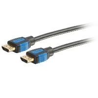 C2G HDMI - HDMI, 1.5ft, 0.46 m, HDMI Type A (Standard), HDMI Type A (Standard), 3840 x 2160 pixels, 3D, Black