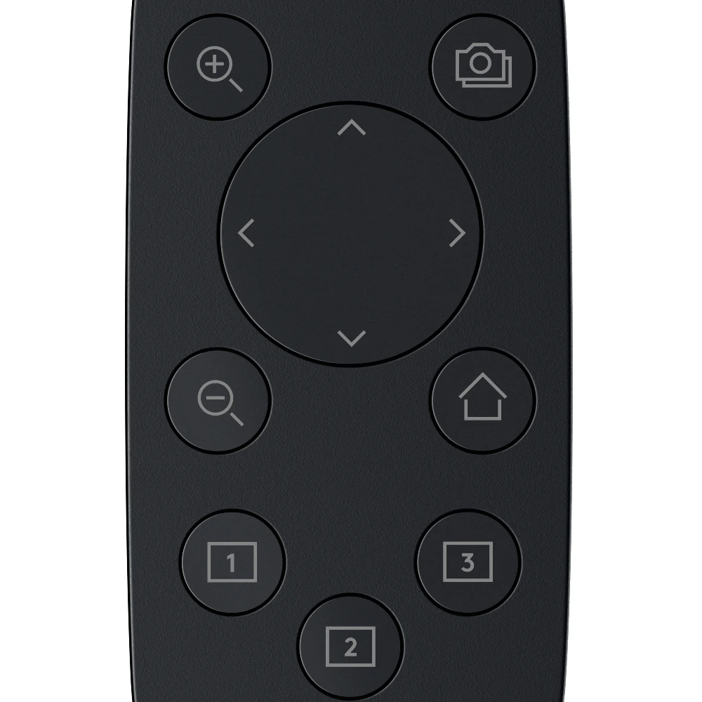 Logitech PTZ Pro 2, Webcam, RF Wireless, Press buttons, Black