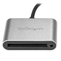 StarTech.com USB 3.0 Card Reader/Writer for CFast 2.0 Cards - USB-C, CFast, CFast 2.0, Black, Silver, 6000 Mbit/s, Aluminium, Activity, Power, RoHS, CE, FCC, REACH